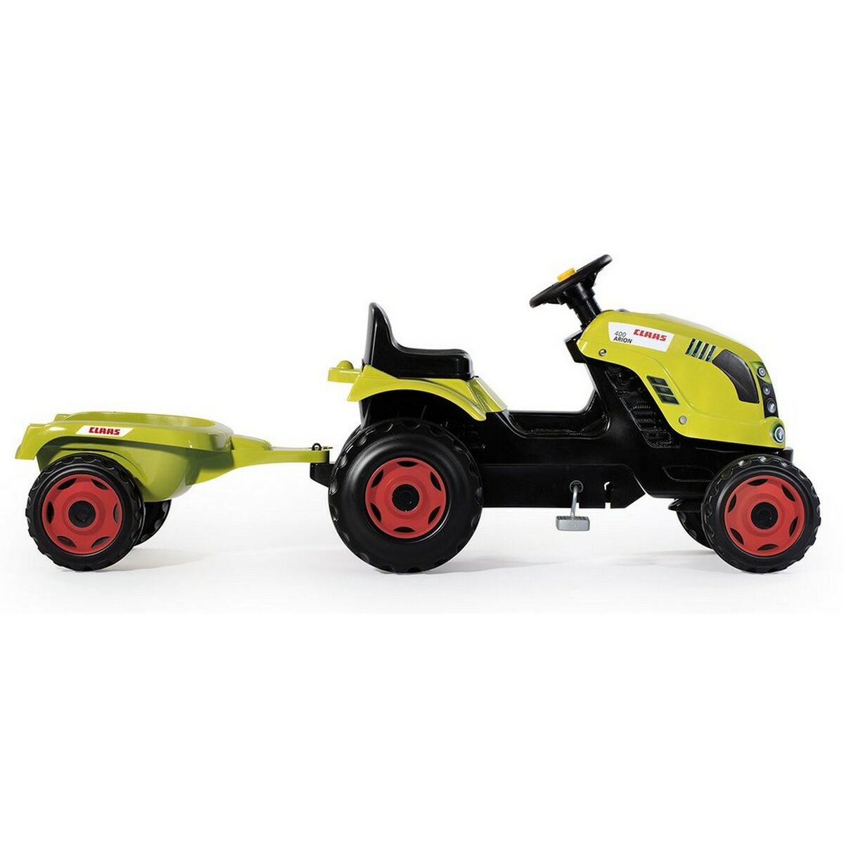 Pedal Tractor Smoby Claas Pedal Ride on Tractor Yellow