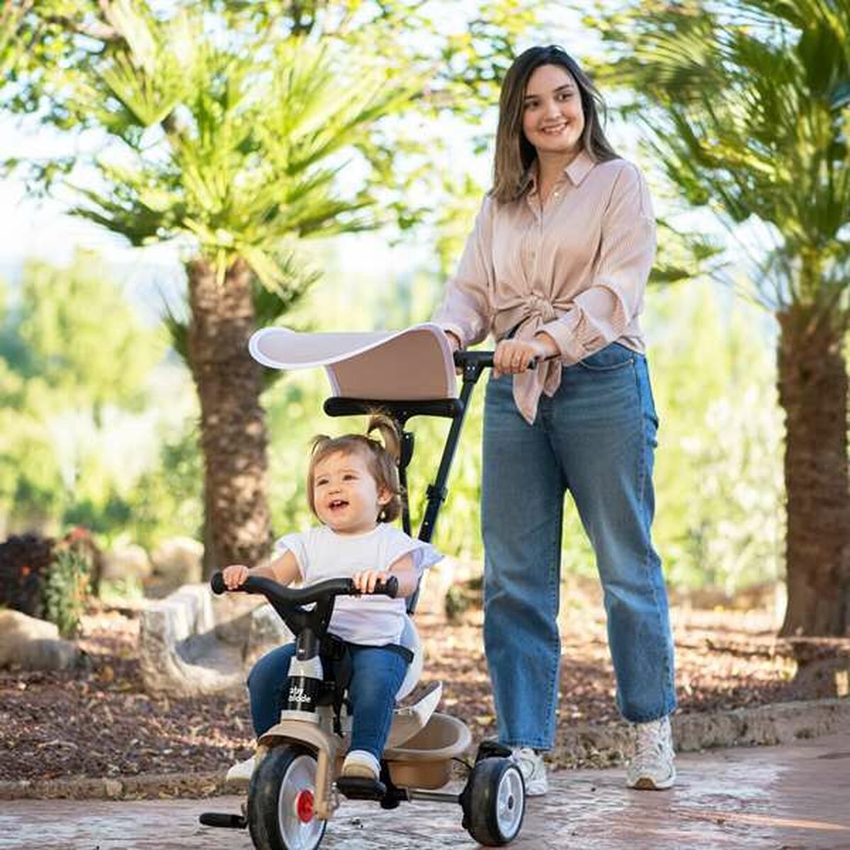 Tricycle Smoby Beige