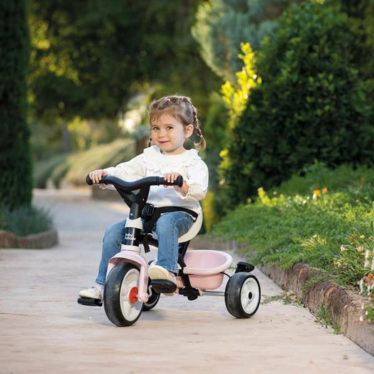 Tricycle Smoby Paseo para bebs Pink