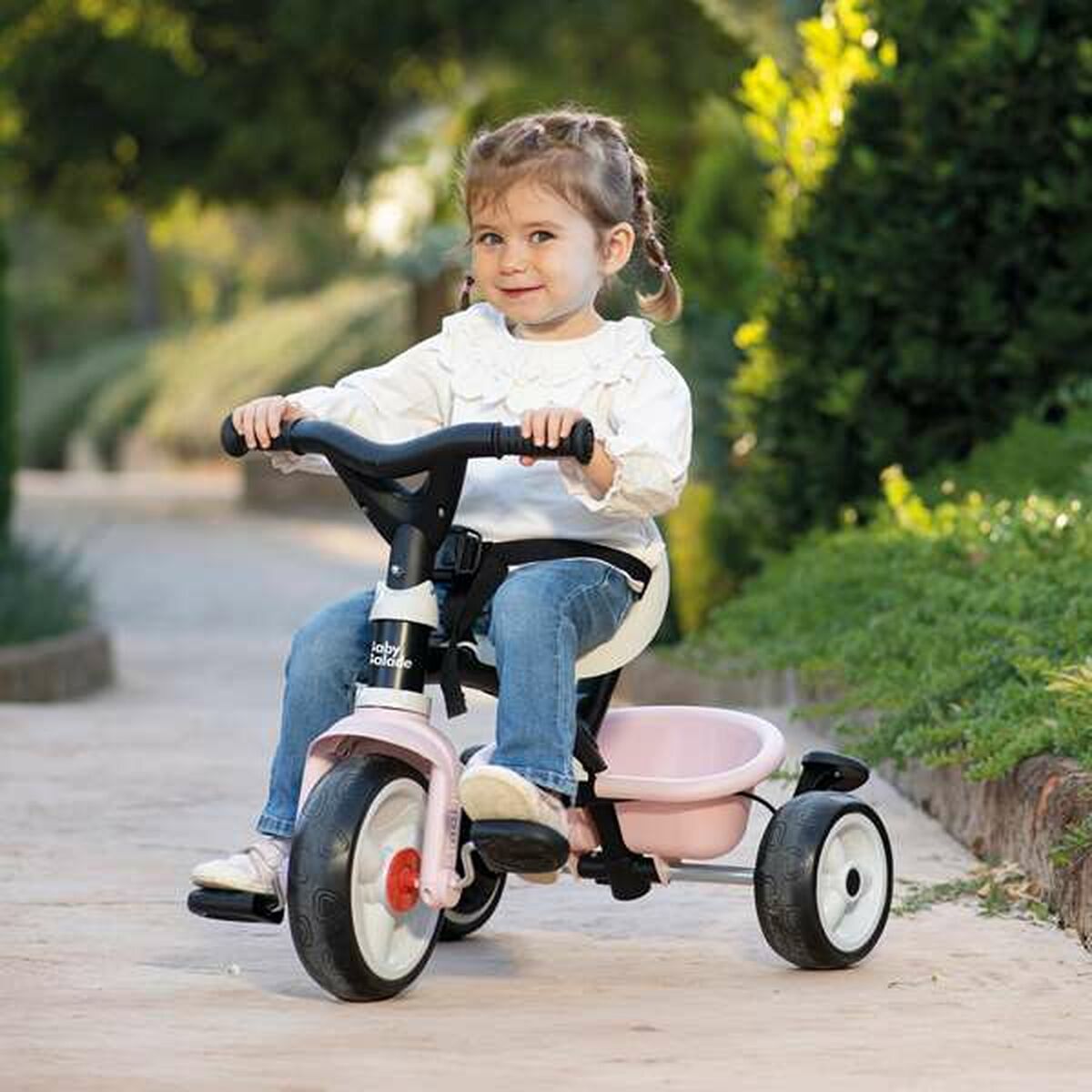 Tricycle Smoby Paseo para bebs Pink