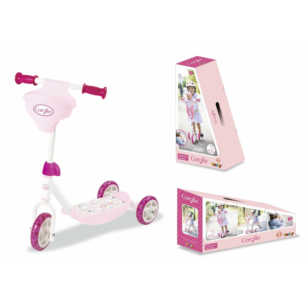 Scooter Smoby Pink