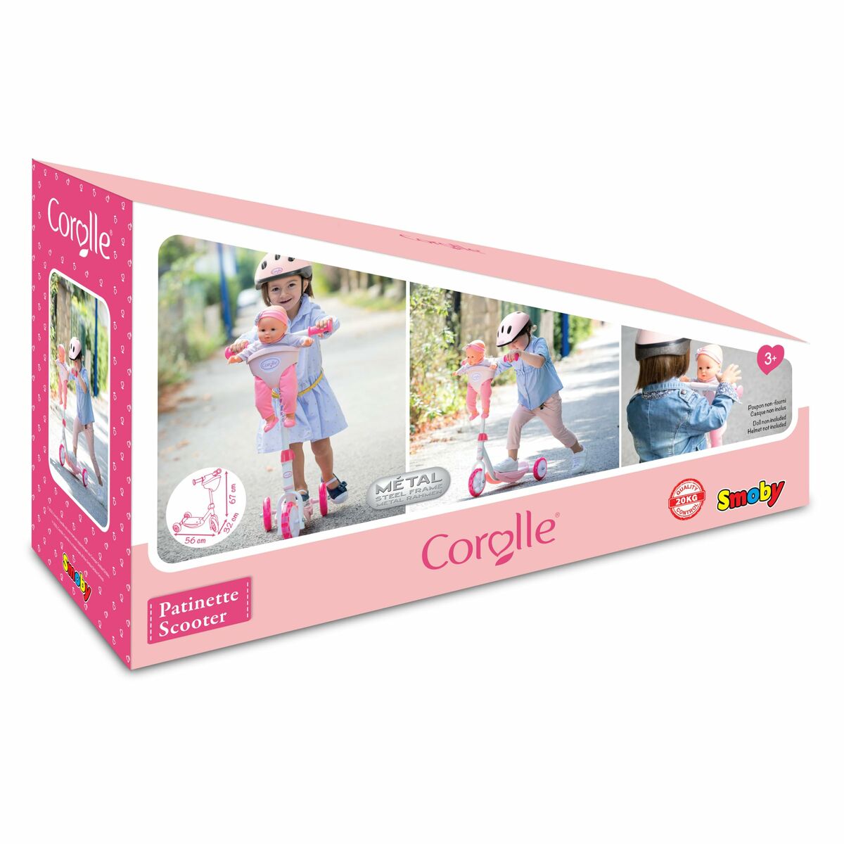 Scooter Smoby Pink