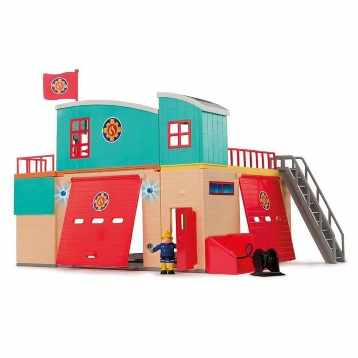 Playset Smoby Caserne de Pompiers lectronique