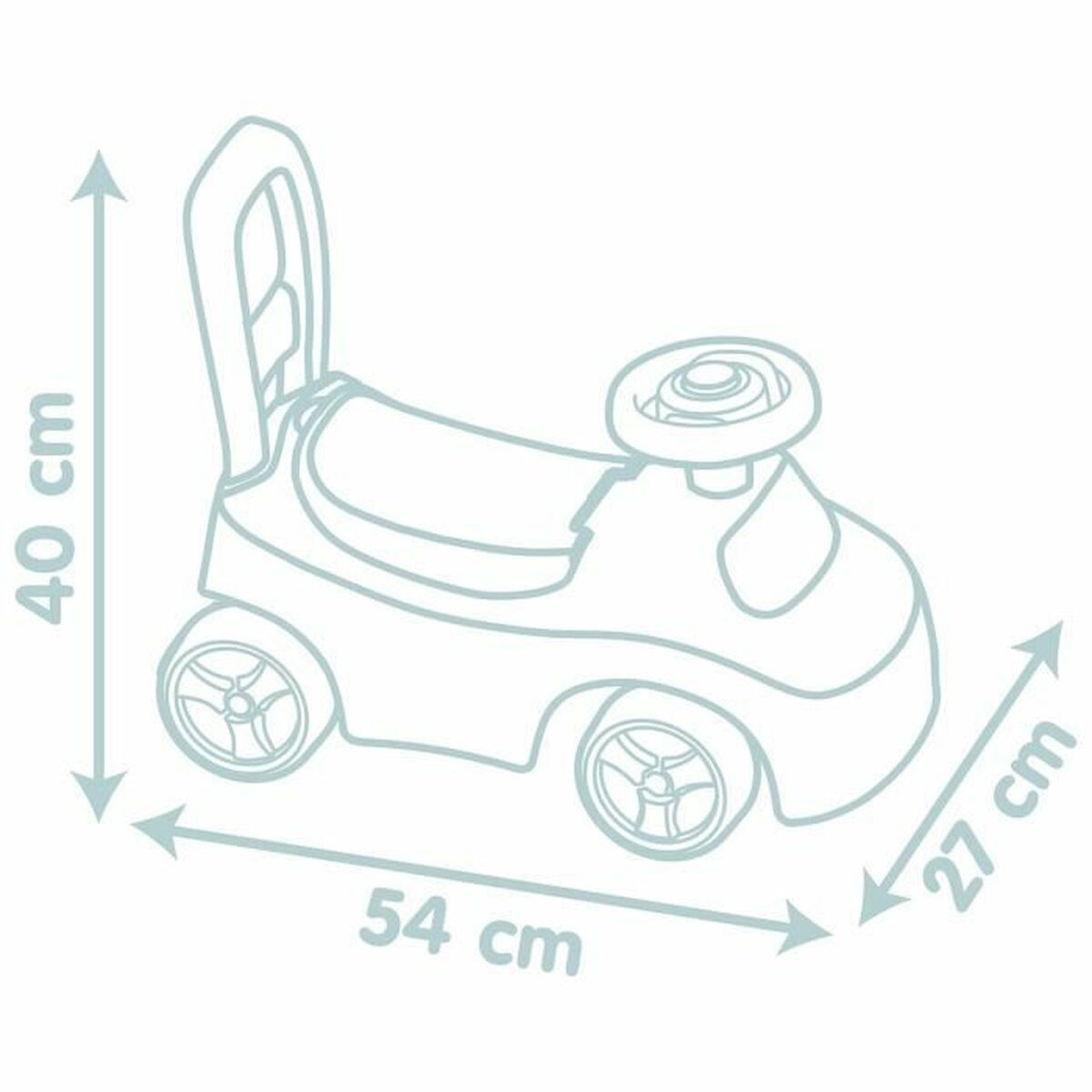 Ride-on toy Smoby White