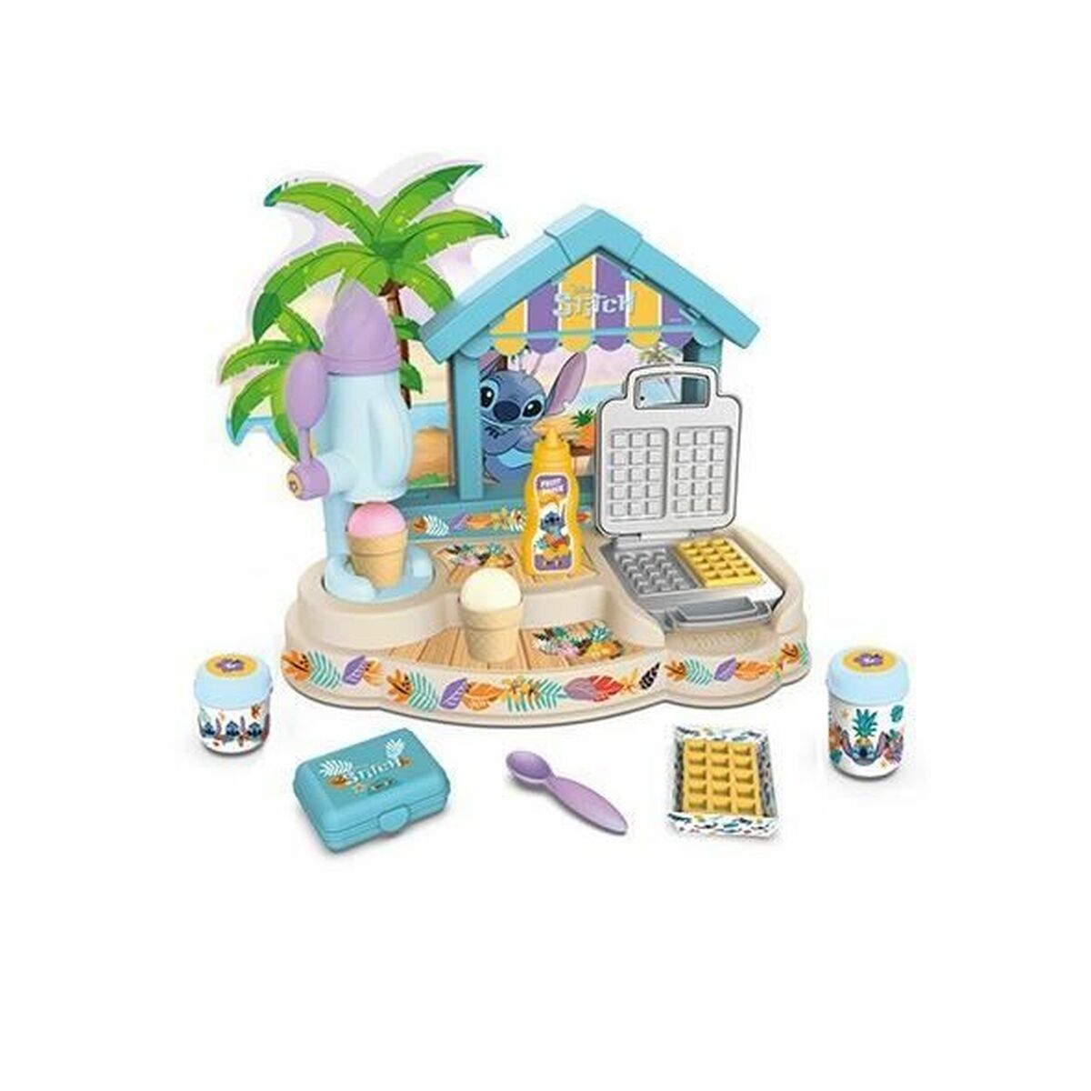 Playset Smoby Stitch Gourmet Paillote Playset Smoby Stitch Gourmet Paillote