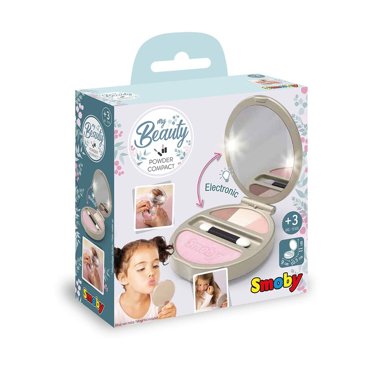 Children’s Makeup Smoby My Beauty Powder Compact Grey Children’s Makeup Smoby My Beauty Powder Compact Grey