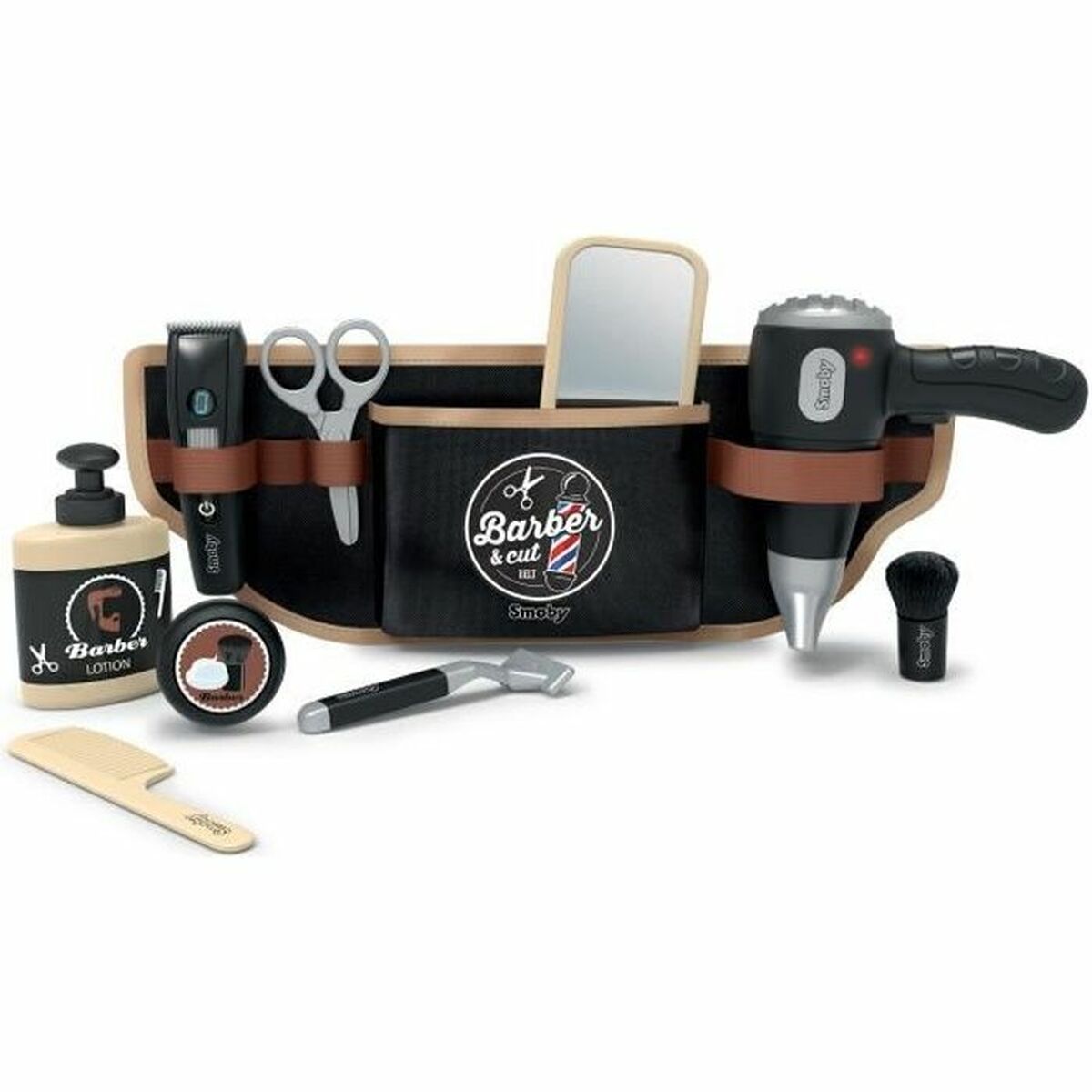Children’s Make-up Set Smoby BARBER & CUT BELT Black