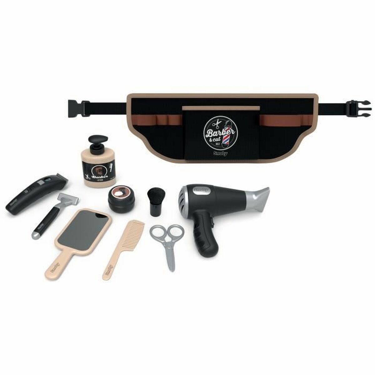 Children’s Make-up Set Smoby BARBER & CUT BELT Black