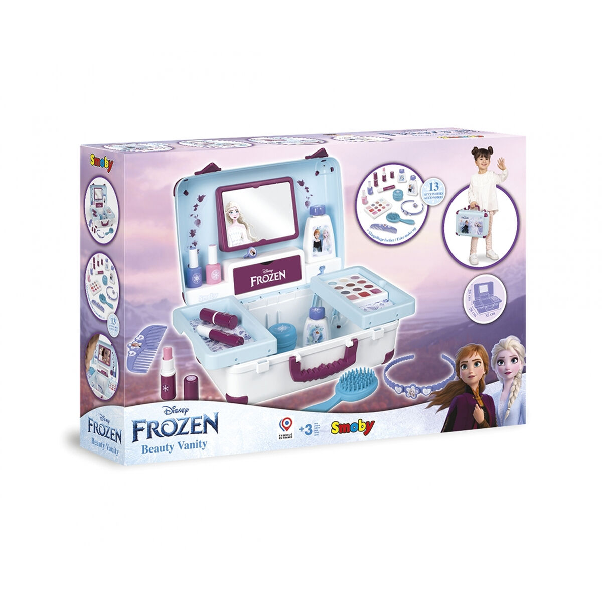 Children’s Make-up Set Smoby FROZEN BEAUTY SUITCASE Multicolour