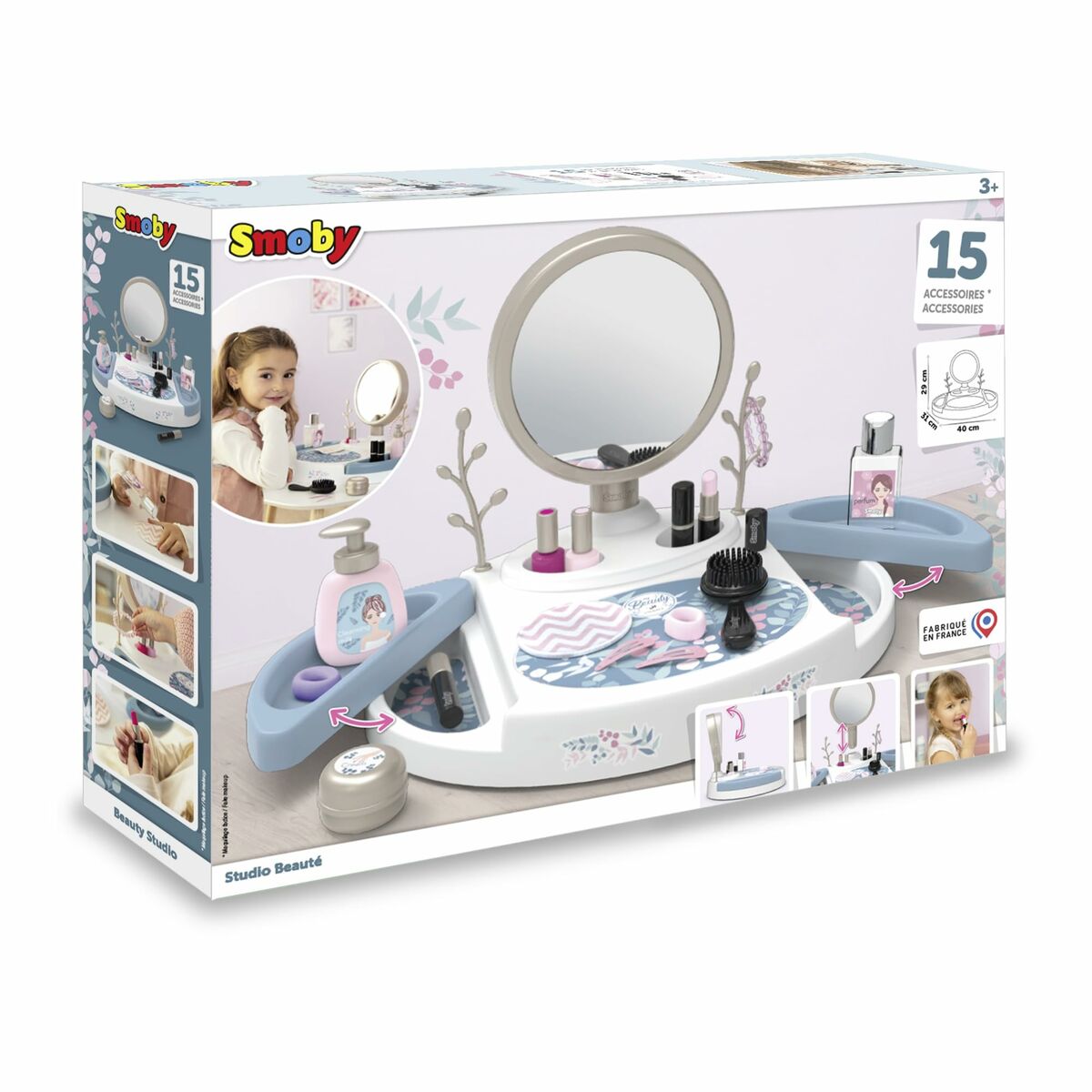Children’s Make-up Set Smoby My beauty studio White