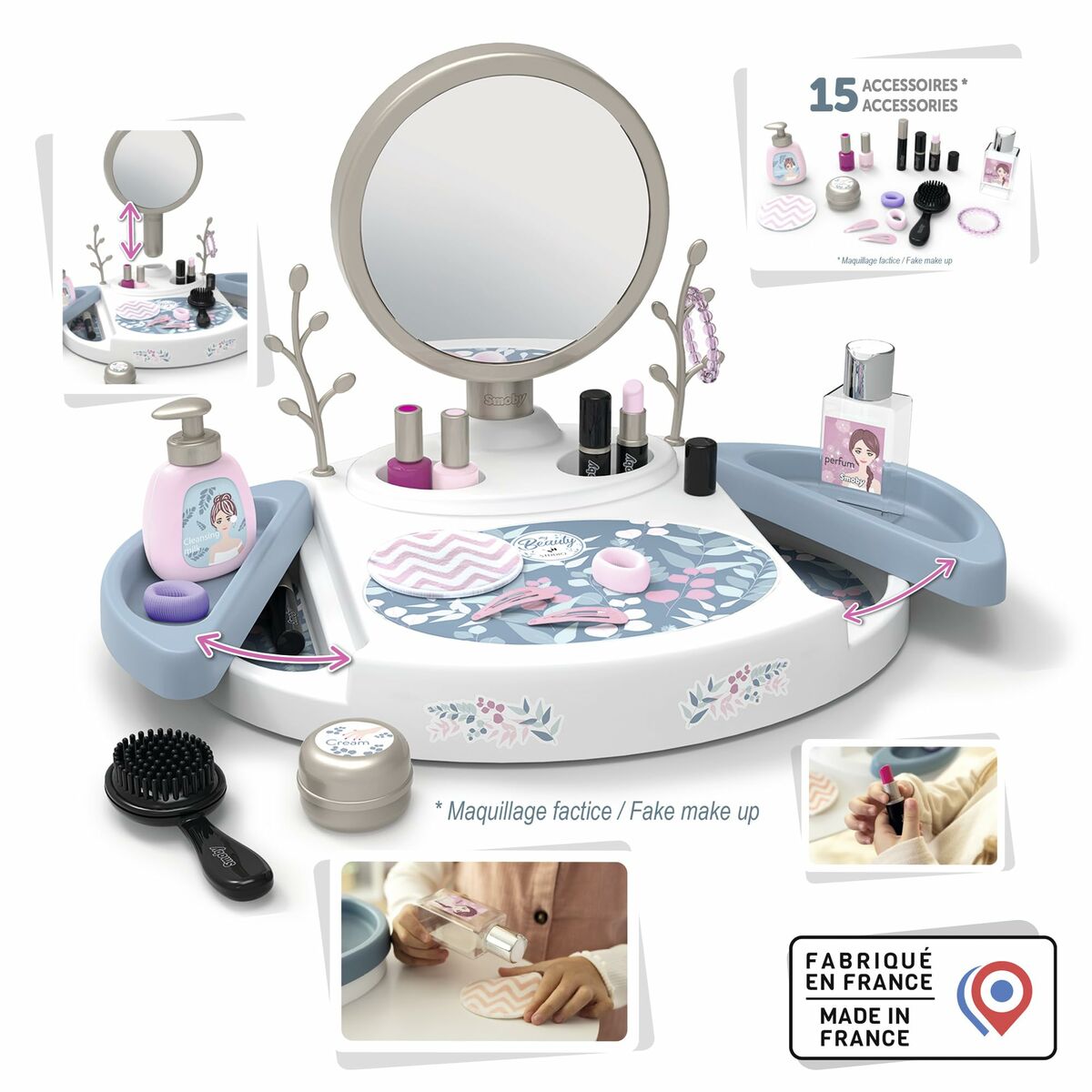 Children’s Make-up Set Smoby My beauty studio White