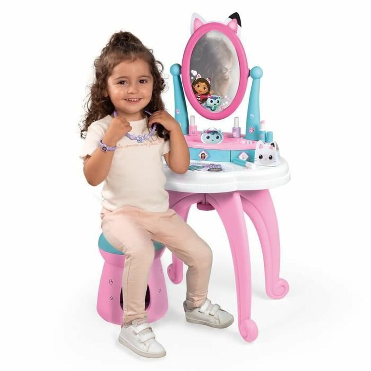 Children’s Make-up Set Smoby Gabby and the Magic House Pink Rose