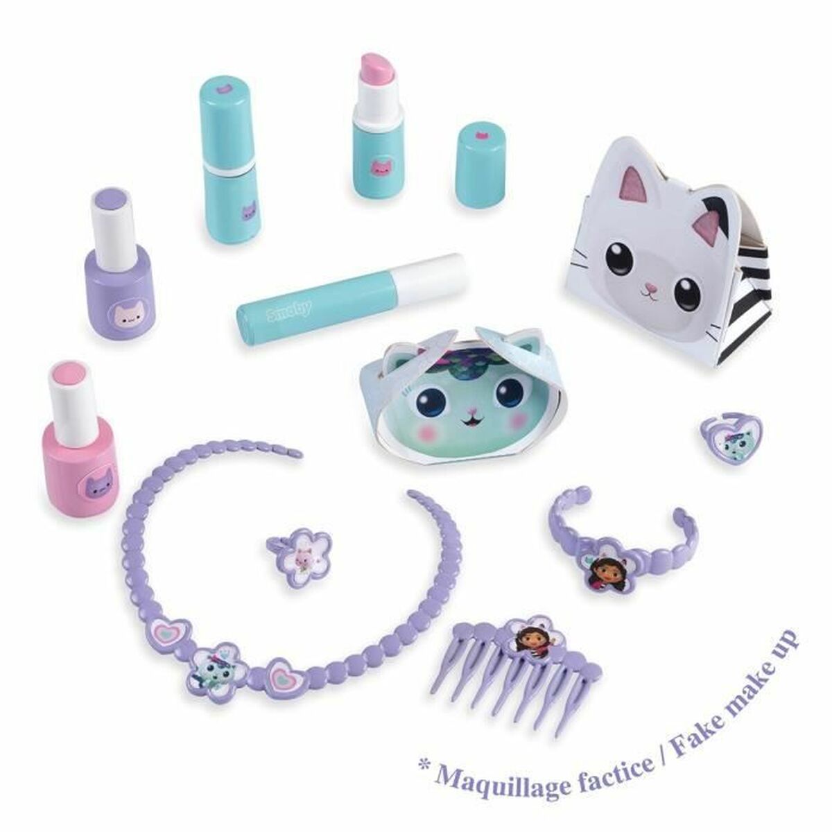 Children’s Make-up Set Smoby Gabby and the Magic House Pink Rose