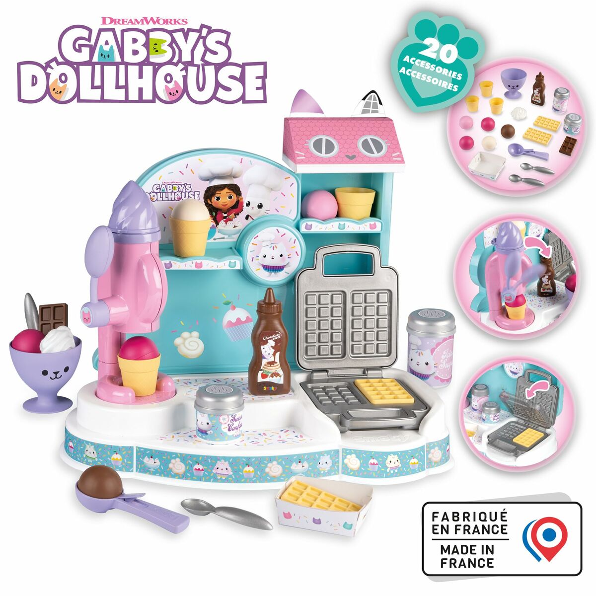 Playset Smoby Gabby´s Dollhouse Kitchen Playset Smoby Gabby´s Dollhouse Kitchen