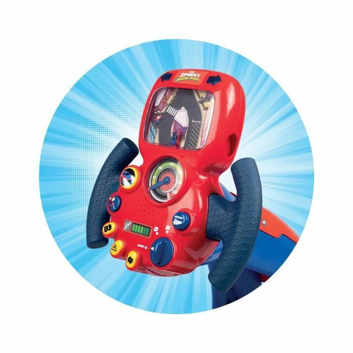 Racing seat Spidey Amazing friends Children’s Steering wheel
