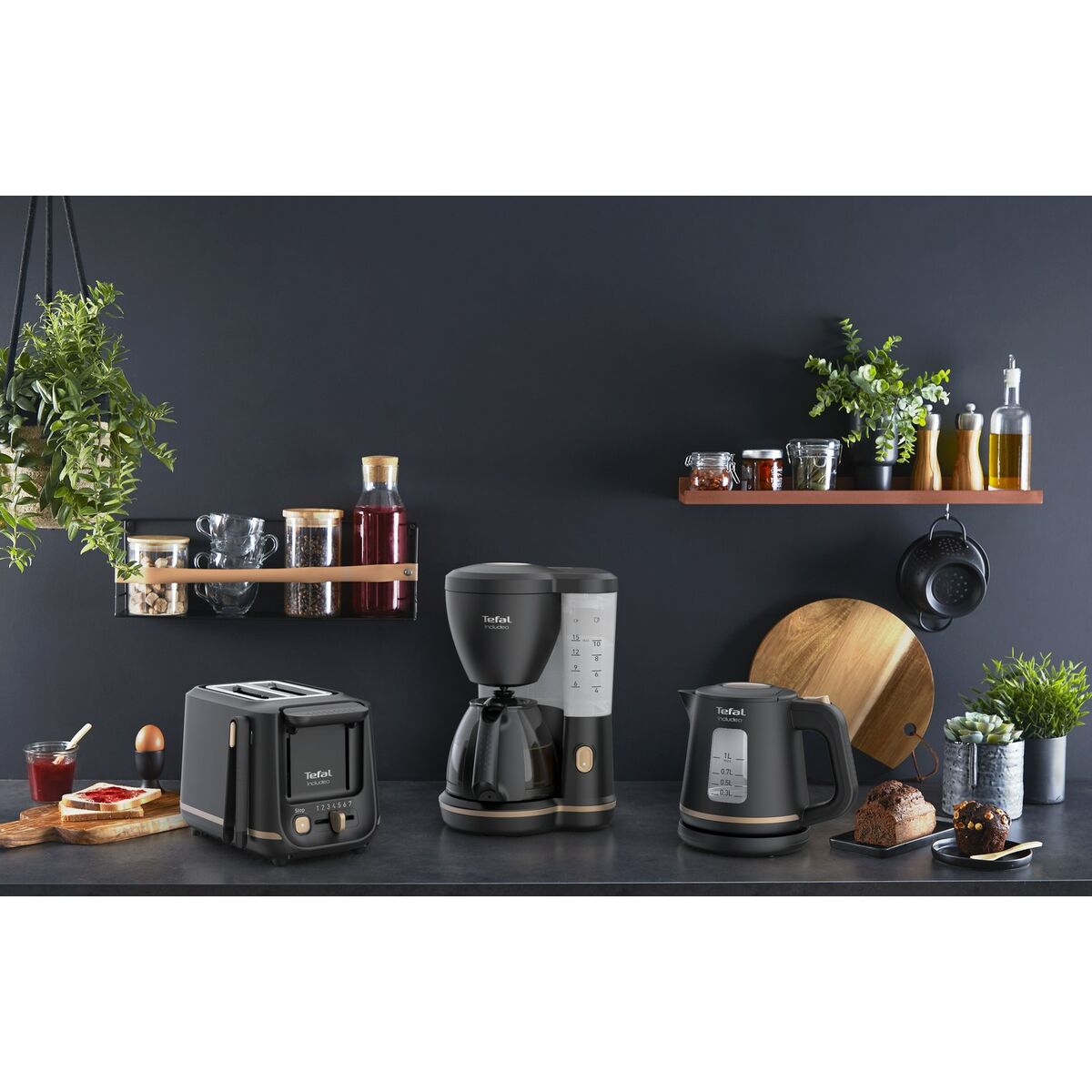 Kettle Tefal KI5338 Black Plastic 2400 W 1 L
