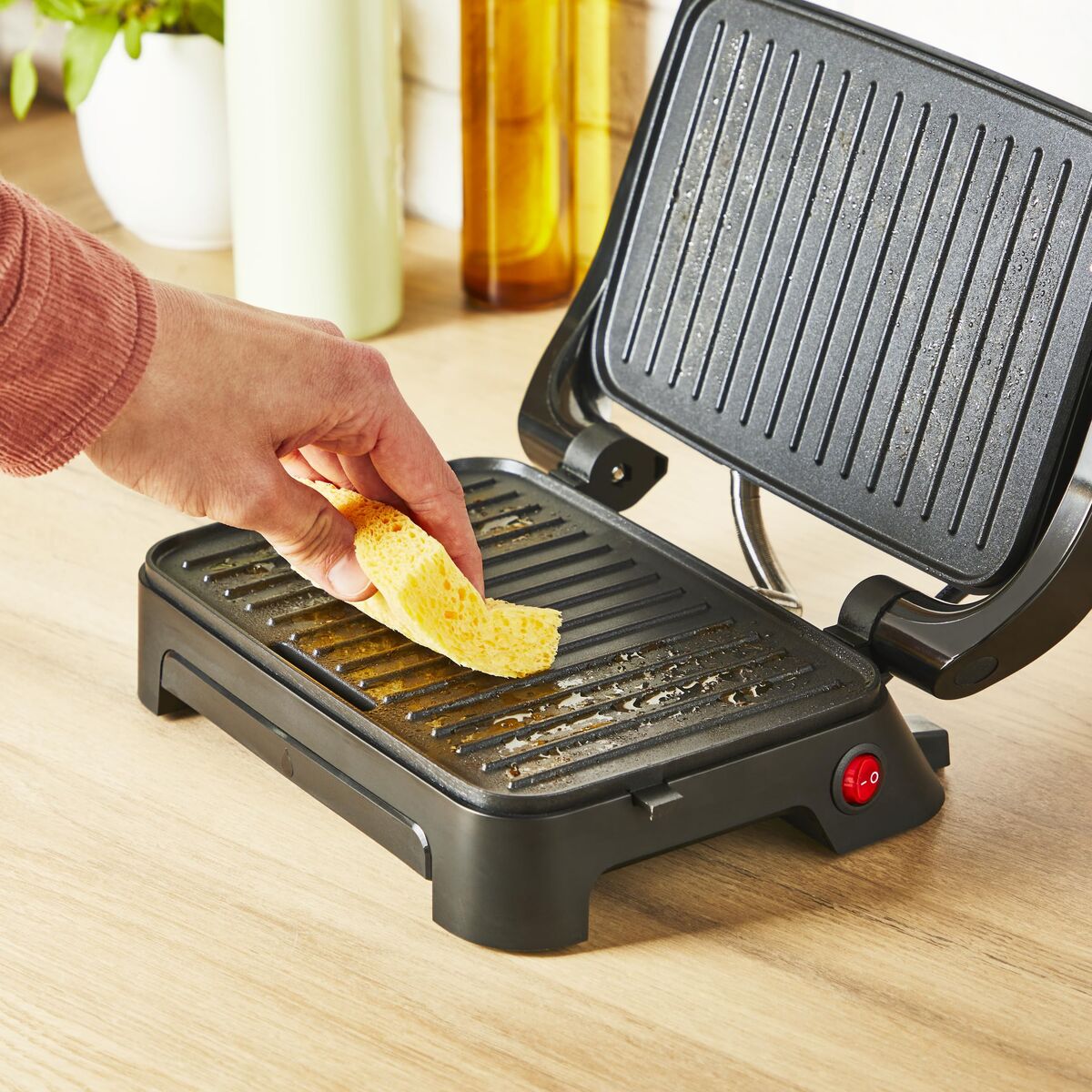 Sandwich Maker Tefal GC270D10 Black 1000 W