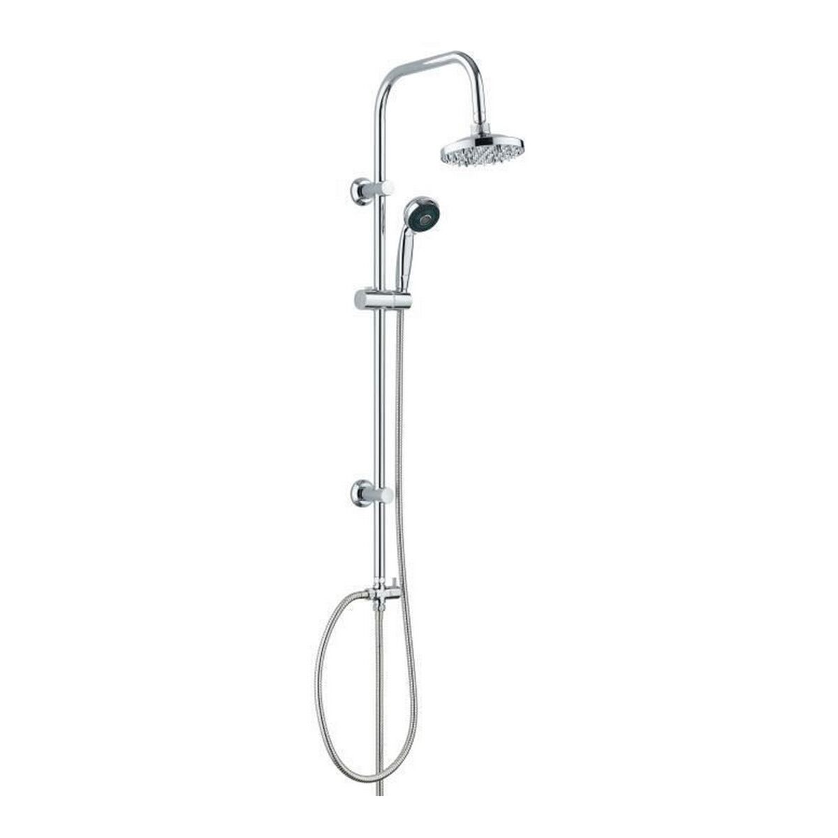 Shower Column Rousseau Sonora 3 Grey Stainless steel ABS Ø 15 cm Shower Column Rousseau Sonora 3 Grey Stainless steel ABS Ø 15 cm