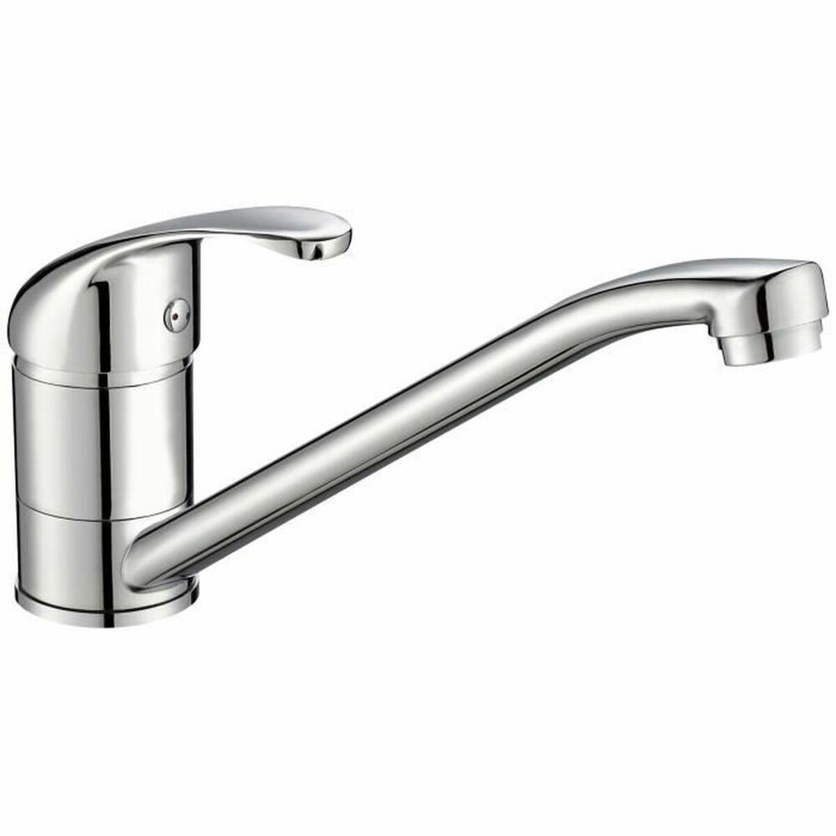 Mixer Tap Rousseau Grey Chrome Metal Stainless steel Brass Mixer Tap Rousseau Grey Chrome Metal Stainless steel Brass