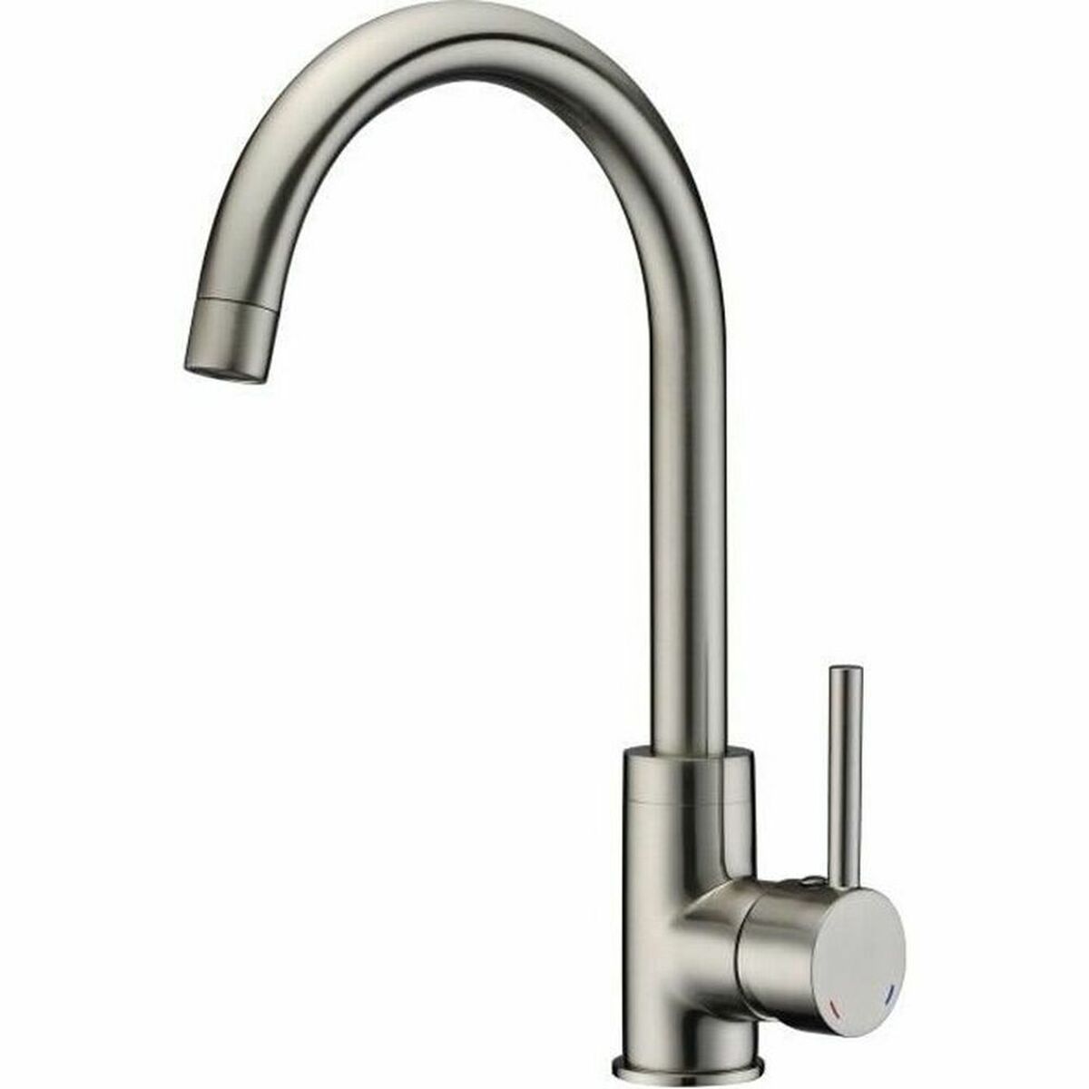 Mixer Tap Rousseau 4060404 Grey Stainless steel Brass Mixer Tap Rousseau 4060404 Grey Stainless steel Brass