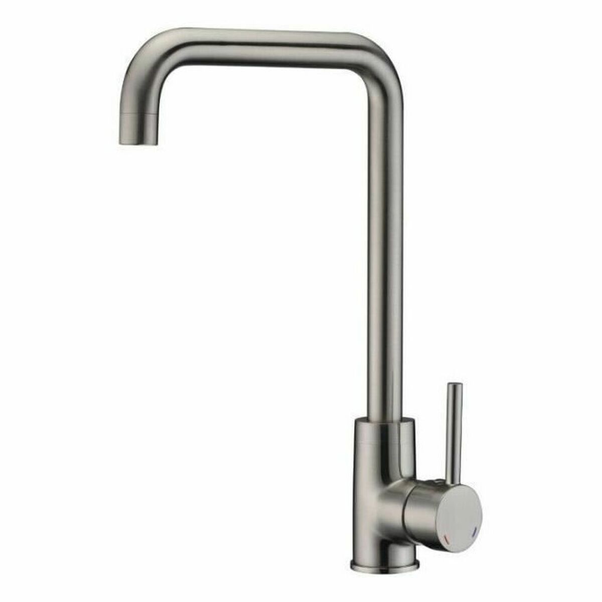 Mixer Tap Rousseau Grey Stainless steel Brass Mixer Tap Rousseau Grey Stainless steel Brass