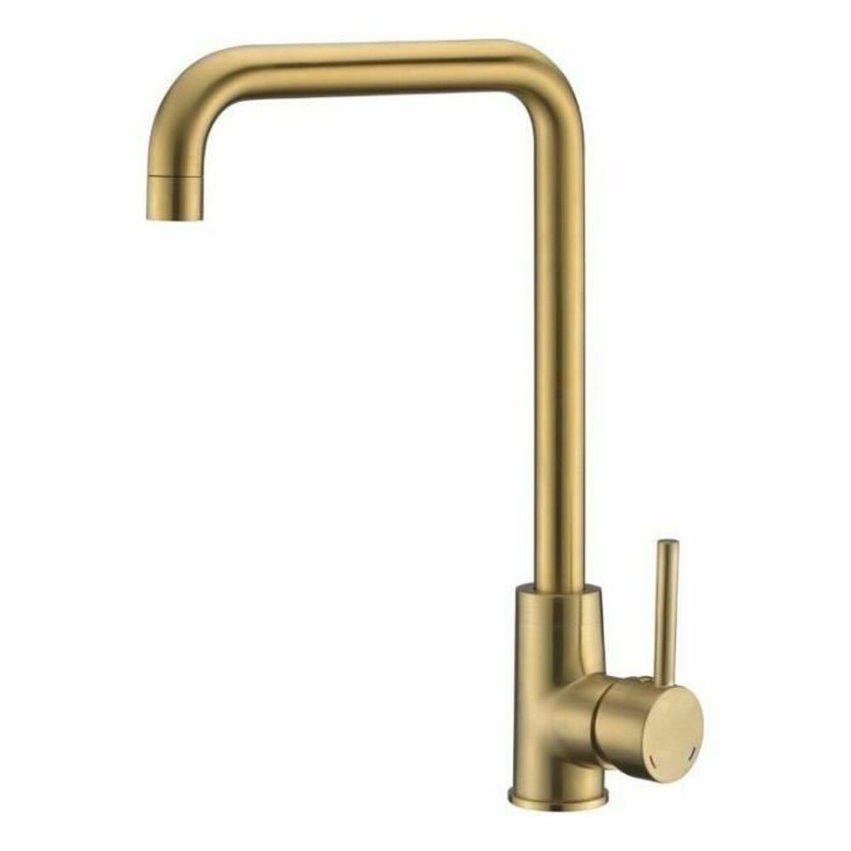 Mixer Tap Rousseau Grey Stainless steel Brass Rectangular Mixer Tap Rousseau Grey Stainless steel Brass Rectangular