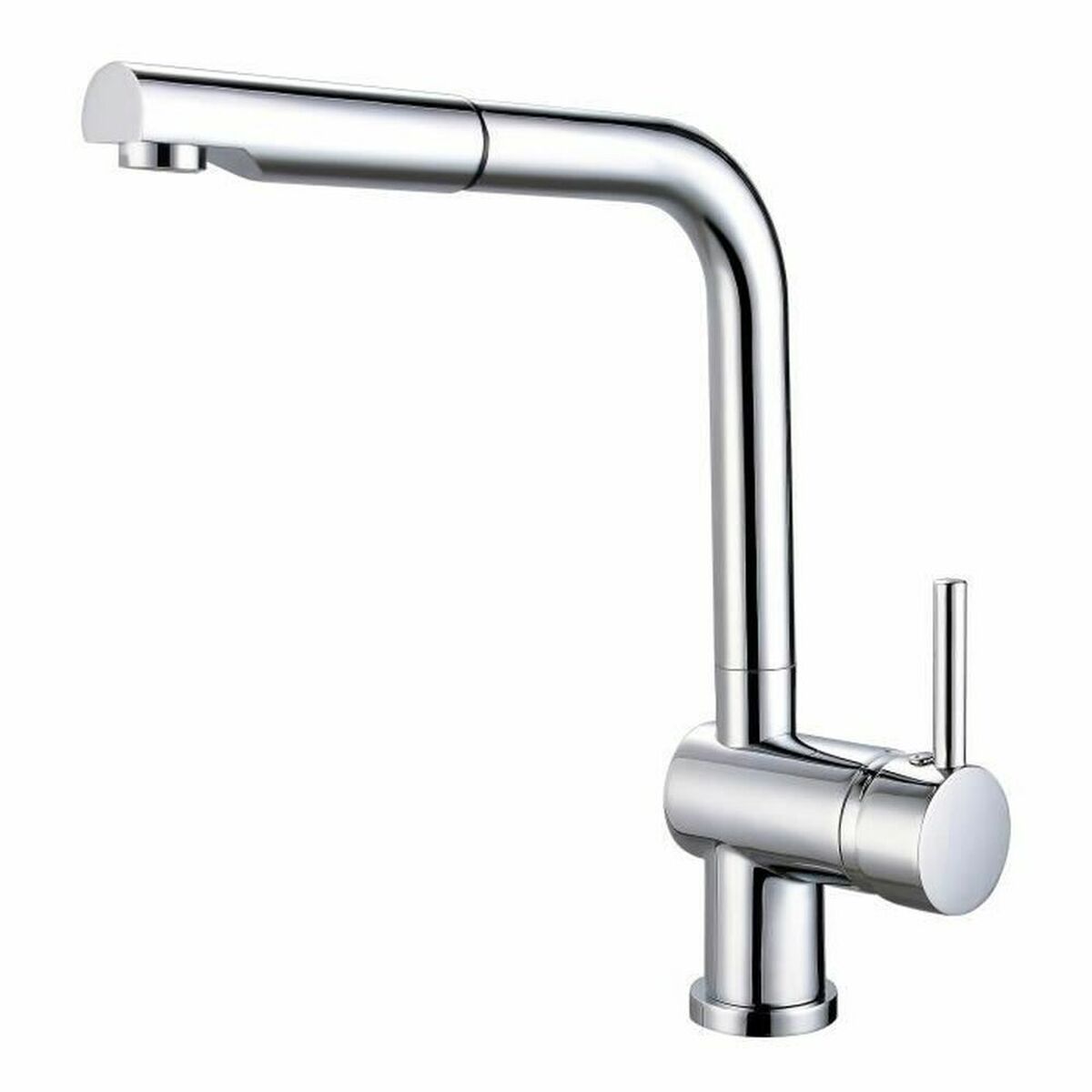 Mixer Tap Rousseau Grey Stainless steel Brass Mixer Tap Rousseau Grey Stainless steel Brass