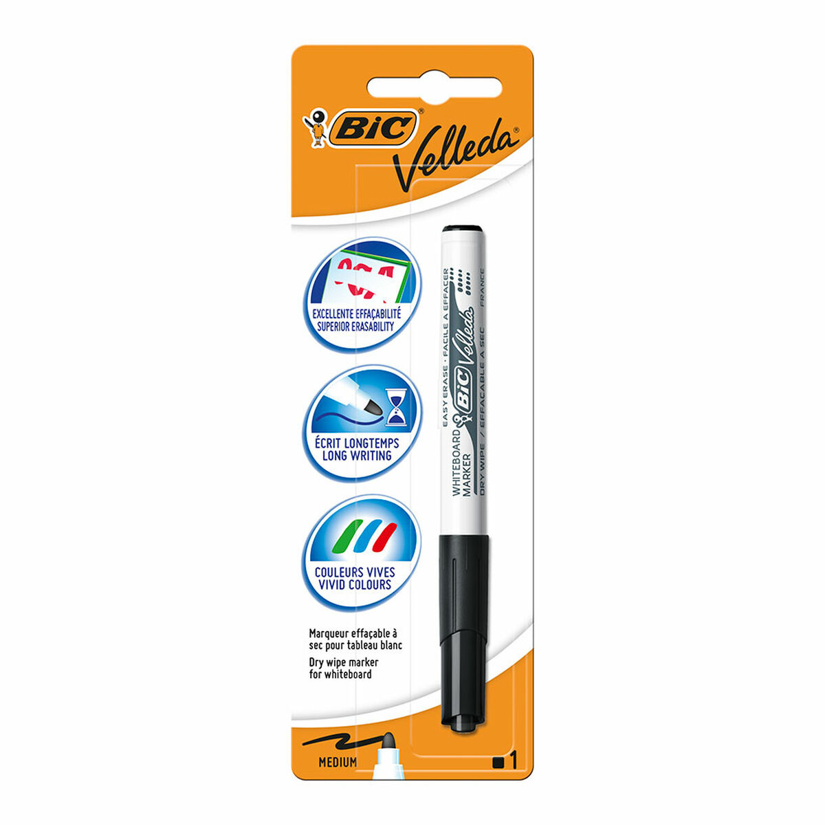 Whiteboard marker Bic 1741 Black Whiteboard marker Bic 1741 Black