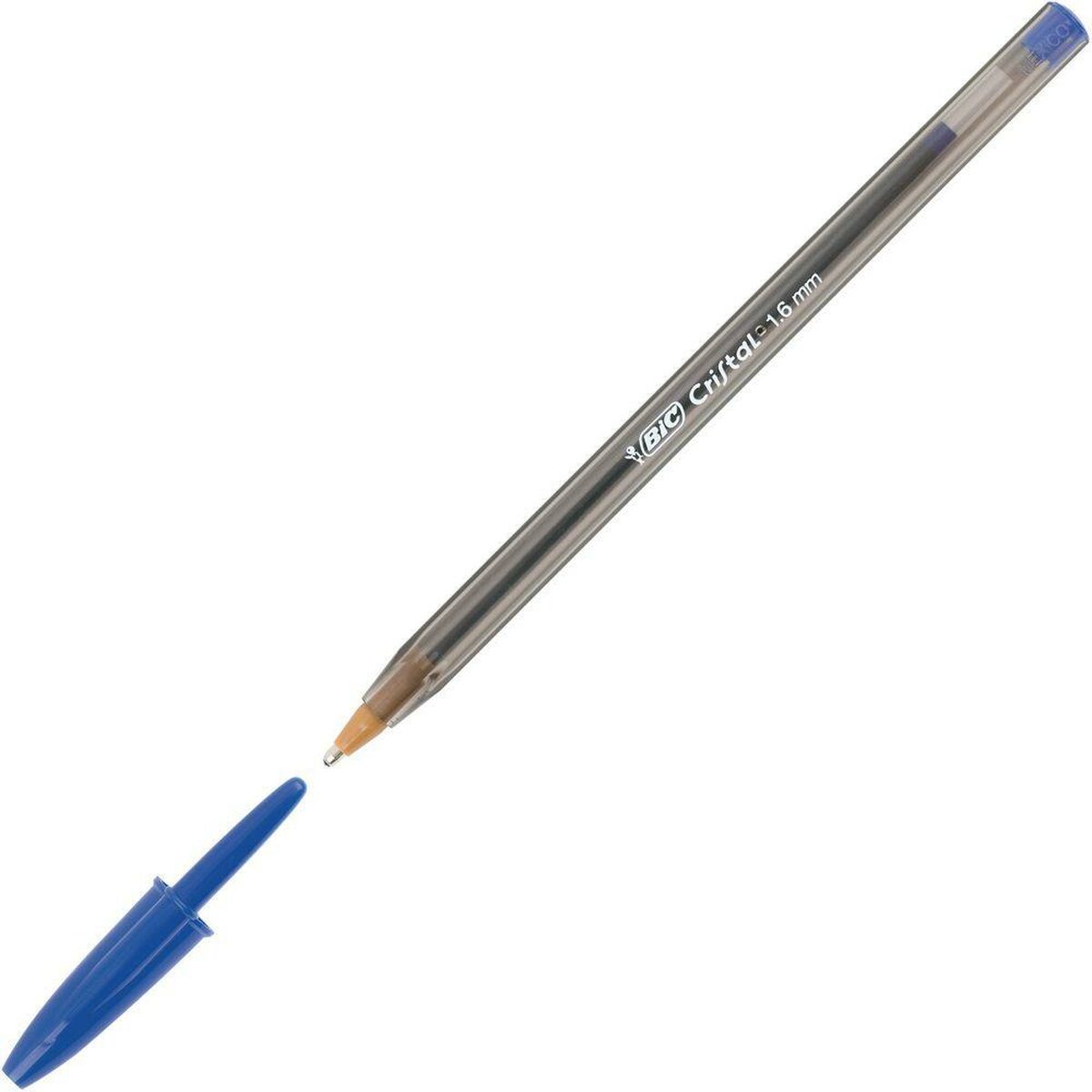 Pen Bic Cristal Large Blue 1,6 mm 0,42 mm 50 Pieces Pen Bic Cristal Large Blue 1,6 mm 0,42 mm 50 Pieces