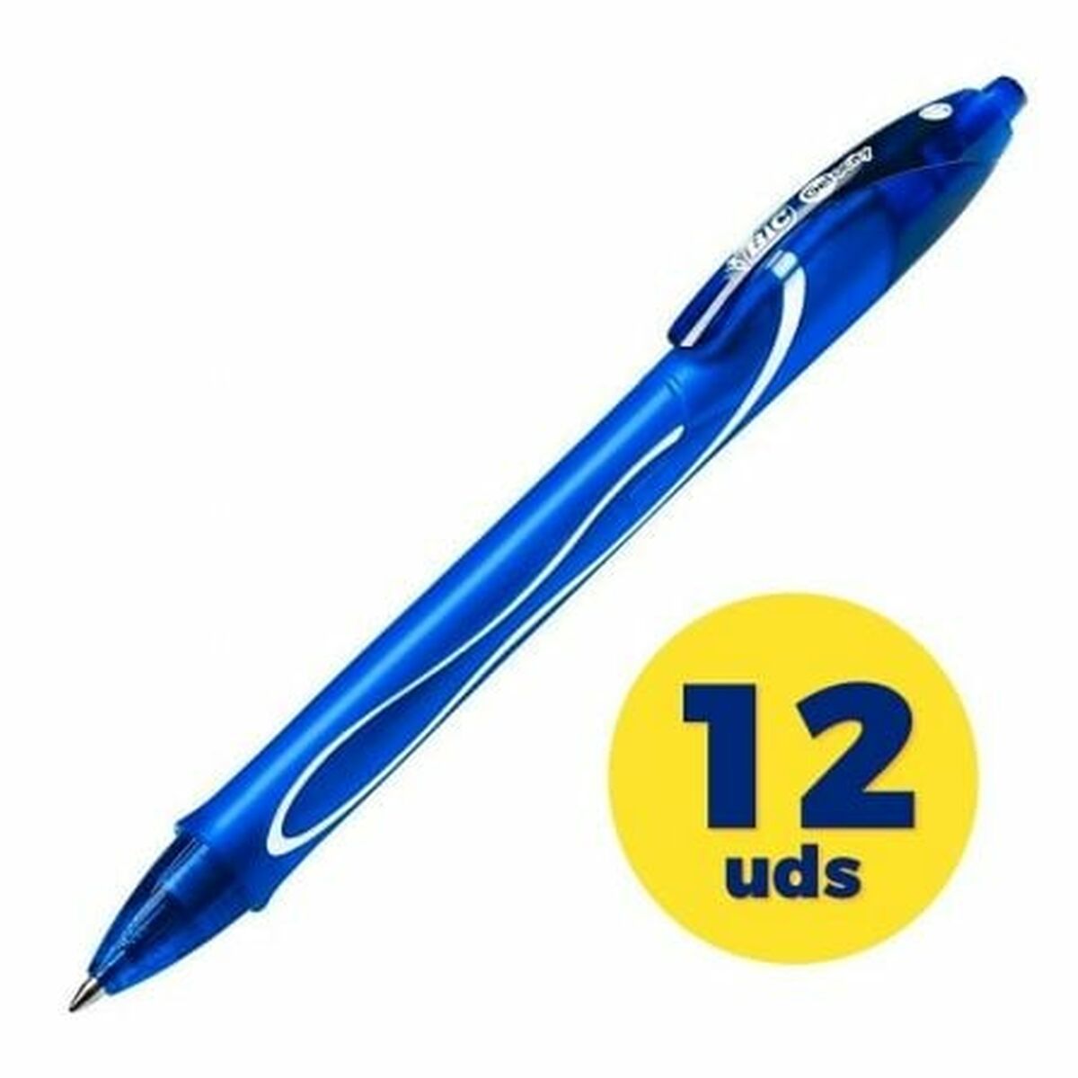 Gel pen Bic Gel-ocity Quick Dry Blue 0,7 mm Gel pen Bic Gel-ocity Quick Dry Blue 0,7 mm