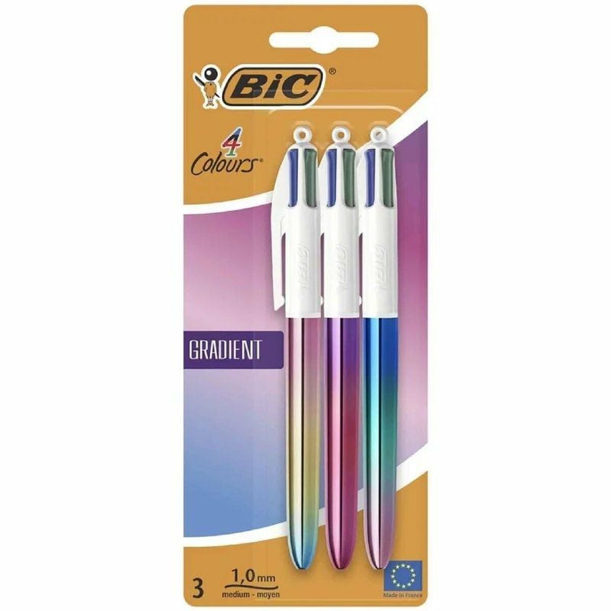Set of Biros Bic 511030 Multicolour Set of Biros Bic 511030 Multicolour