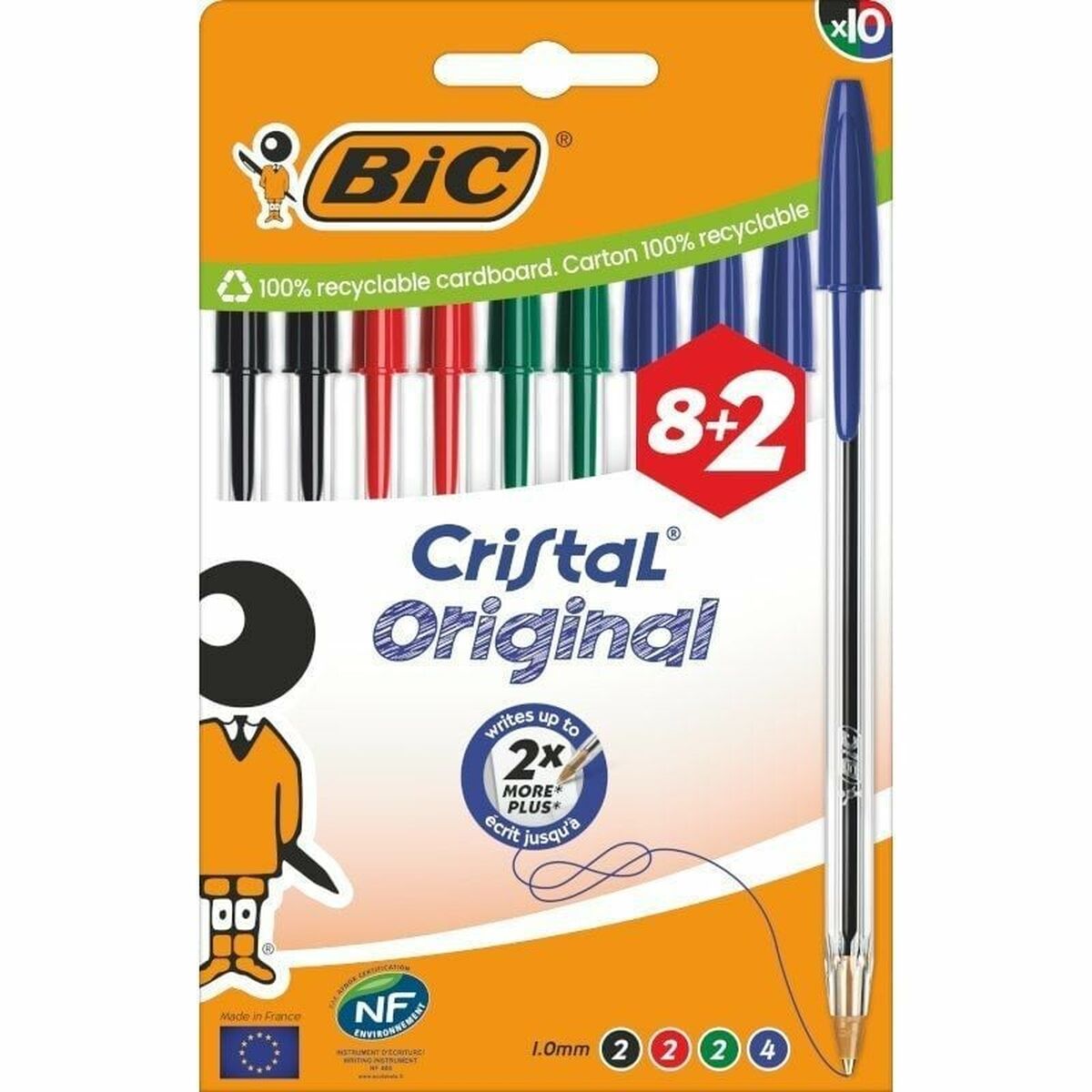 Set of Biros Bic Cristal Original 516355