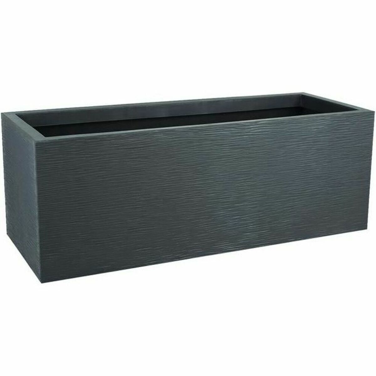 Plant pot EDA 79,5 x 29,5 x 29,5 cm Plastic Dark grey Plant pot EDA 79,5 x 29,5 x 29,5 cm Plastic Dark grey