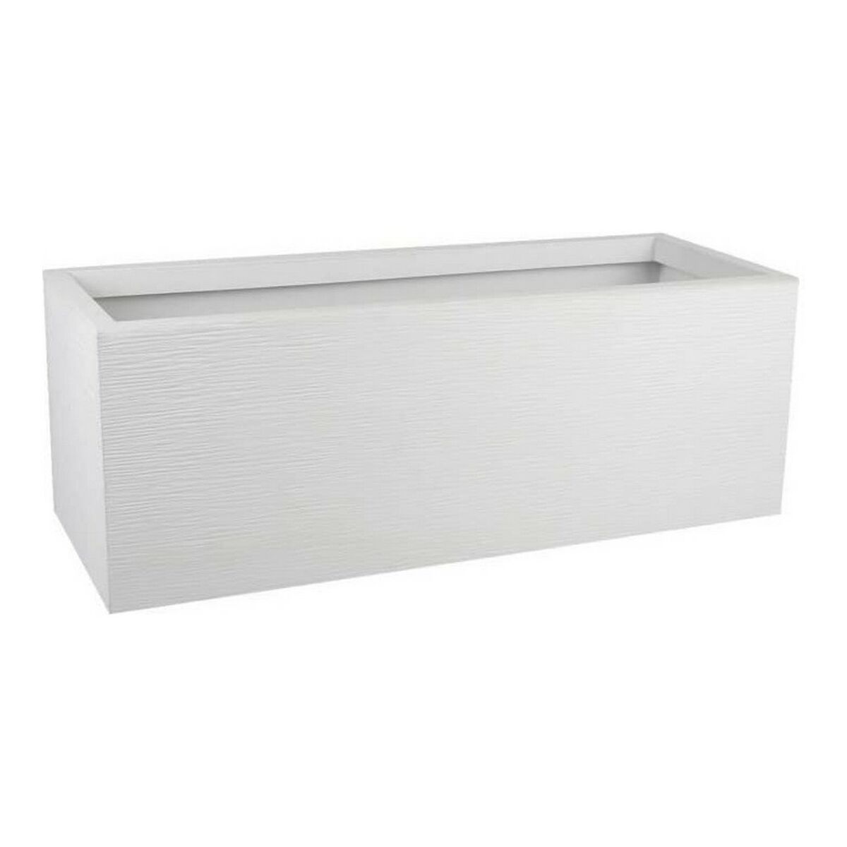 Planter EDA Graphit Up Rectangular White 79,5 x 29,5 x 29,5 cm Planter EDA Graphit Up Rectangular White 79,5 x 29,5 x 29,5 cm