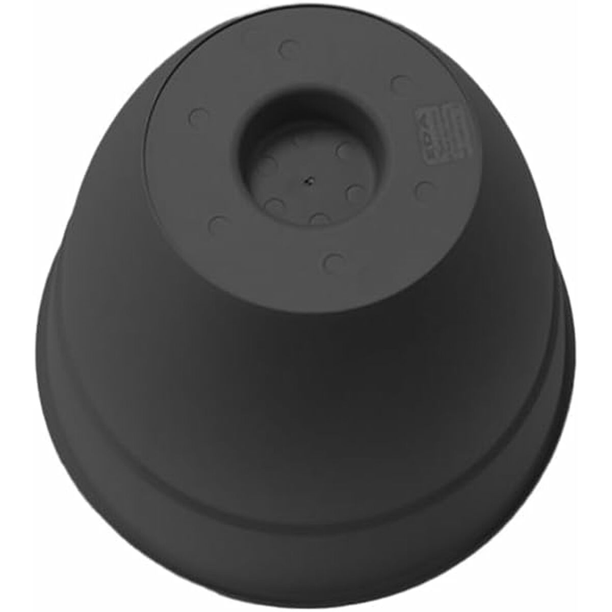 Plant pot EDA Grey  52 cm Dark grey Plastic Circular Modern