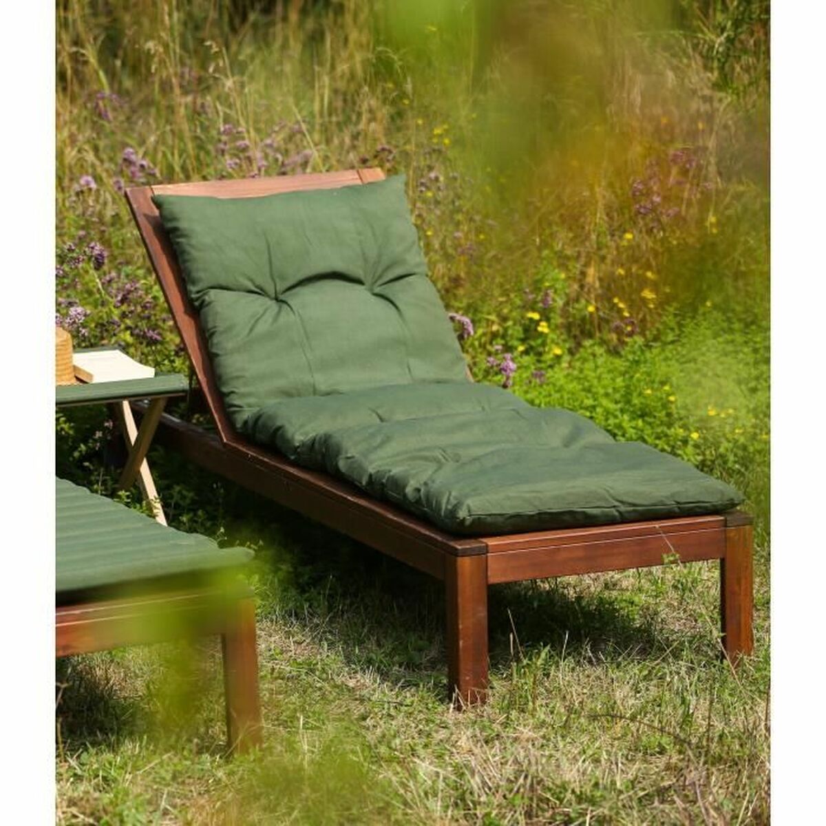 Cushion for lounger Jardin Prive Green