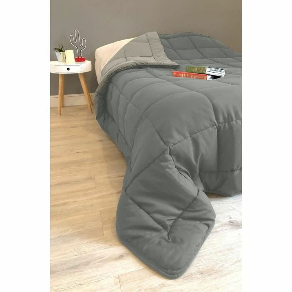 Duvet Poyet  Motte Silver Steel 400 g /m 140 x 200 cm
