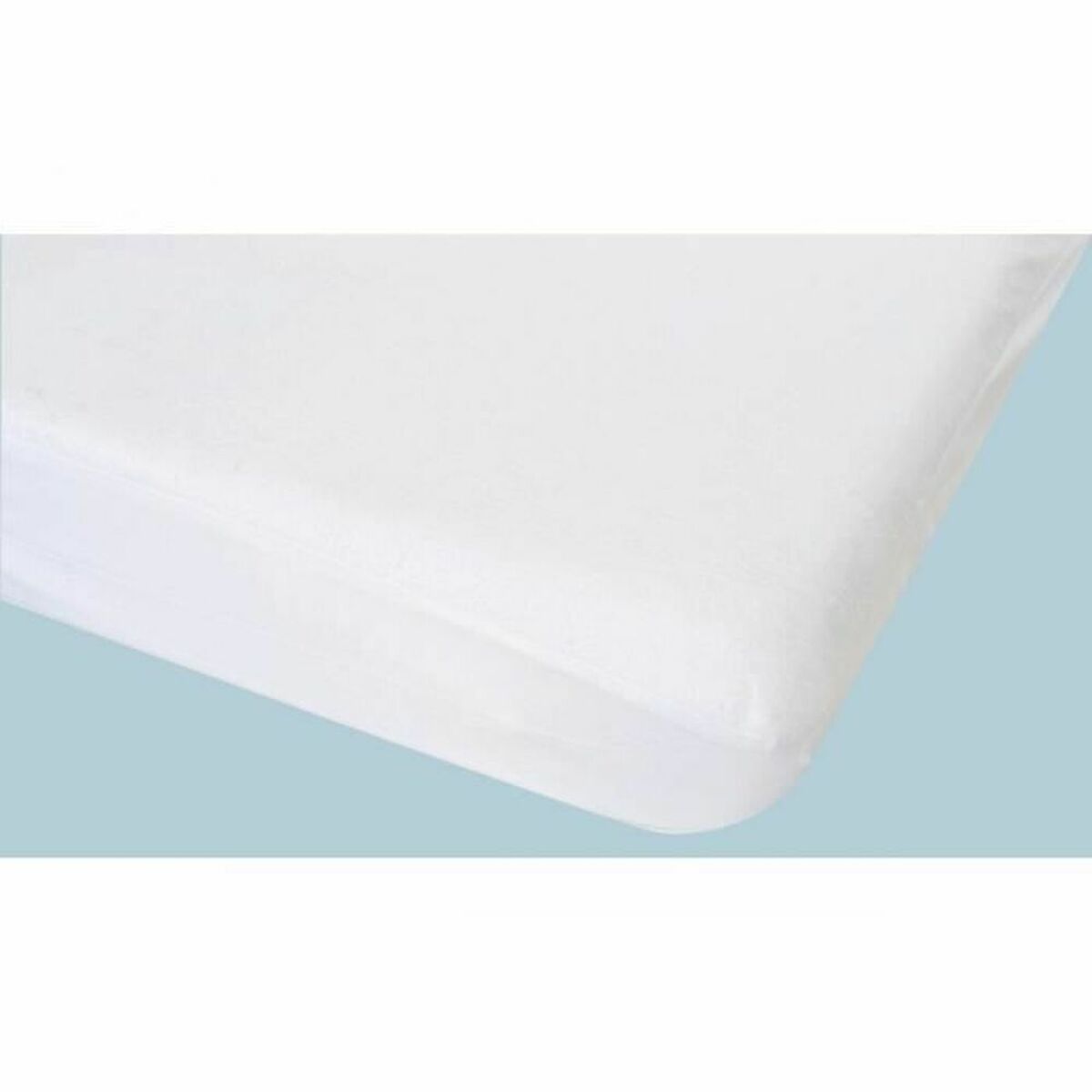 Mattress protector Poyet  Motte 80 x 190 cm White Mattress protector Poyet  Motte 80 x 190 cm White