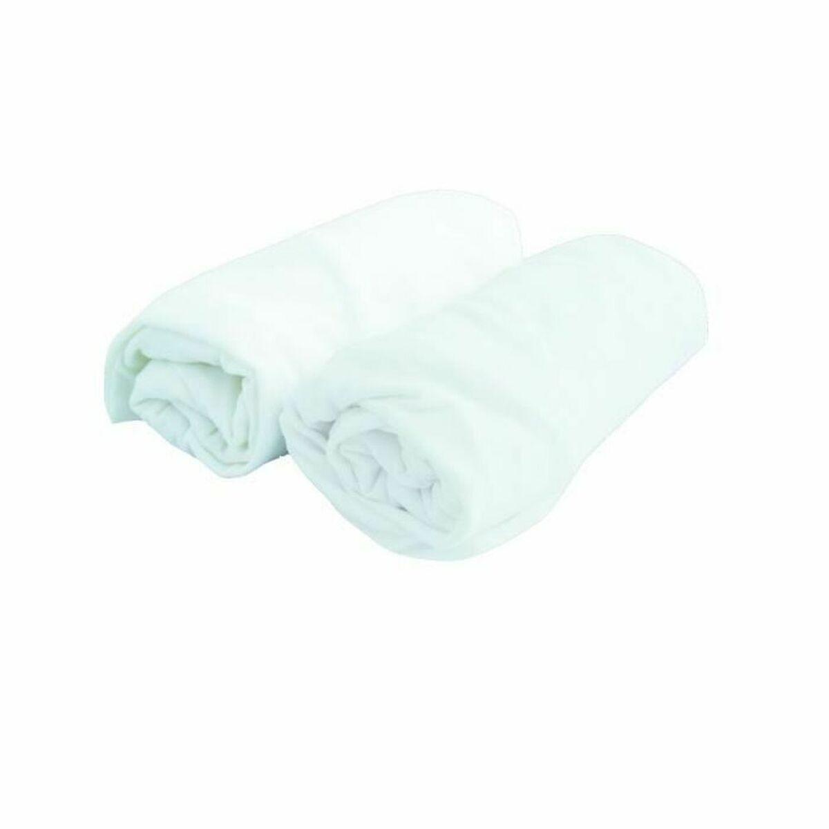 Fitted bottom sheet Domiva Doux Nid White 60 x 120 cm Fitted bottom sheet Domiva Doux Nid White 60 x 120 cm