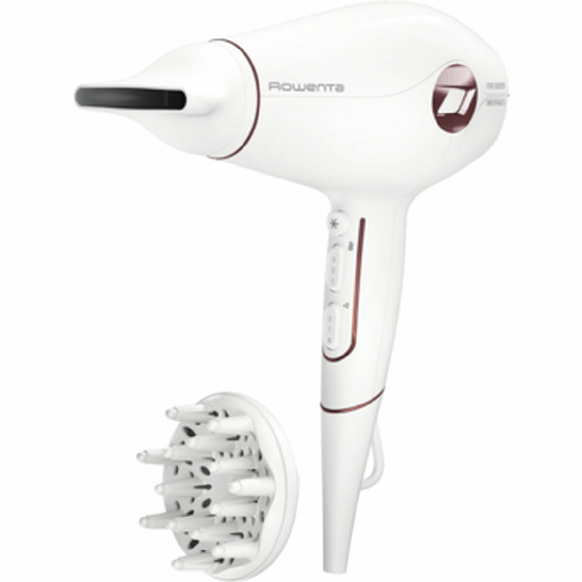 Hairdryer Rowenta CV6135 HIBIDRO VOLUMIZER White 1800 W Hairdryer Rowenta CV6135 HIBIDRO VOLUMIZER White 1800 W