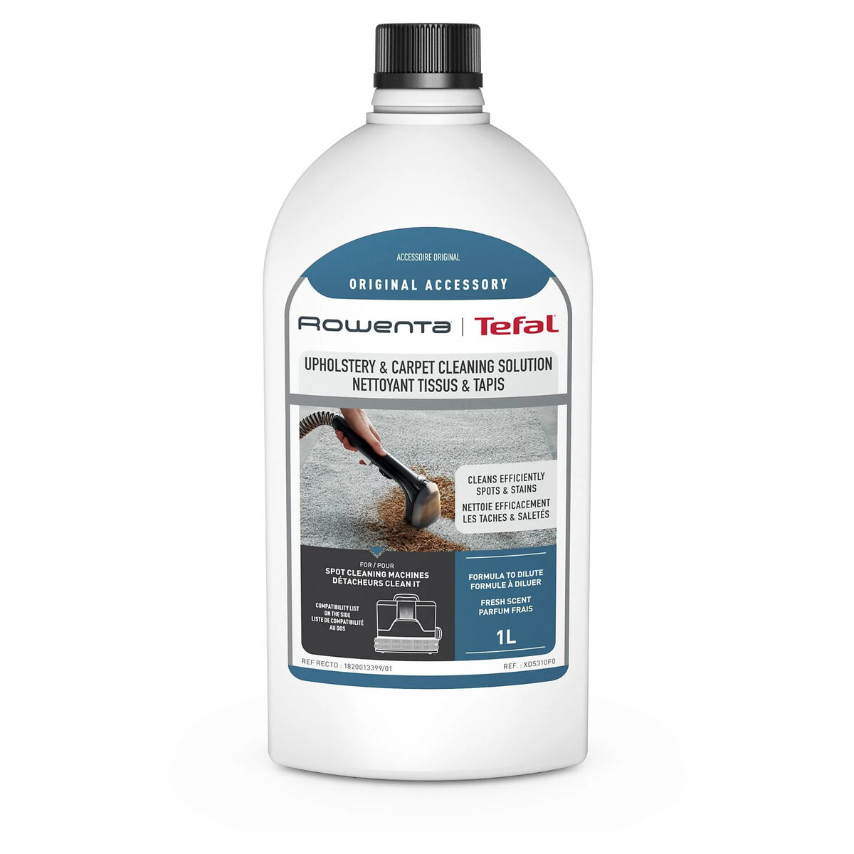 Liquid detergent Rowenta XD5310F0 1 L Carpet Liquid detergent Rowenta XD5310F0 1 L Carpet