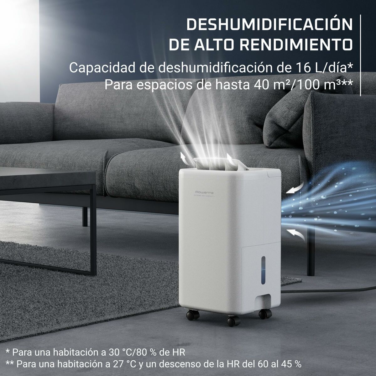 Dehumidifier Rowenta DH5260F0 300 W