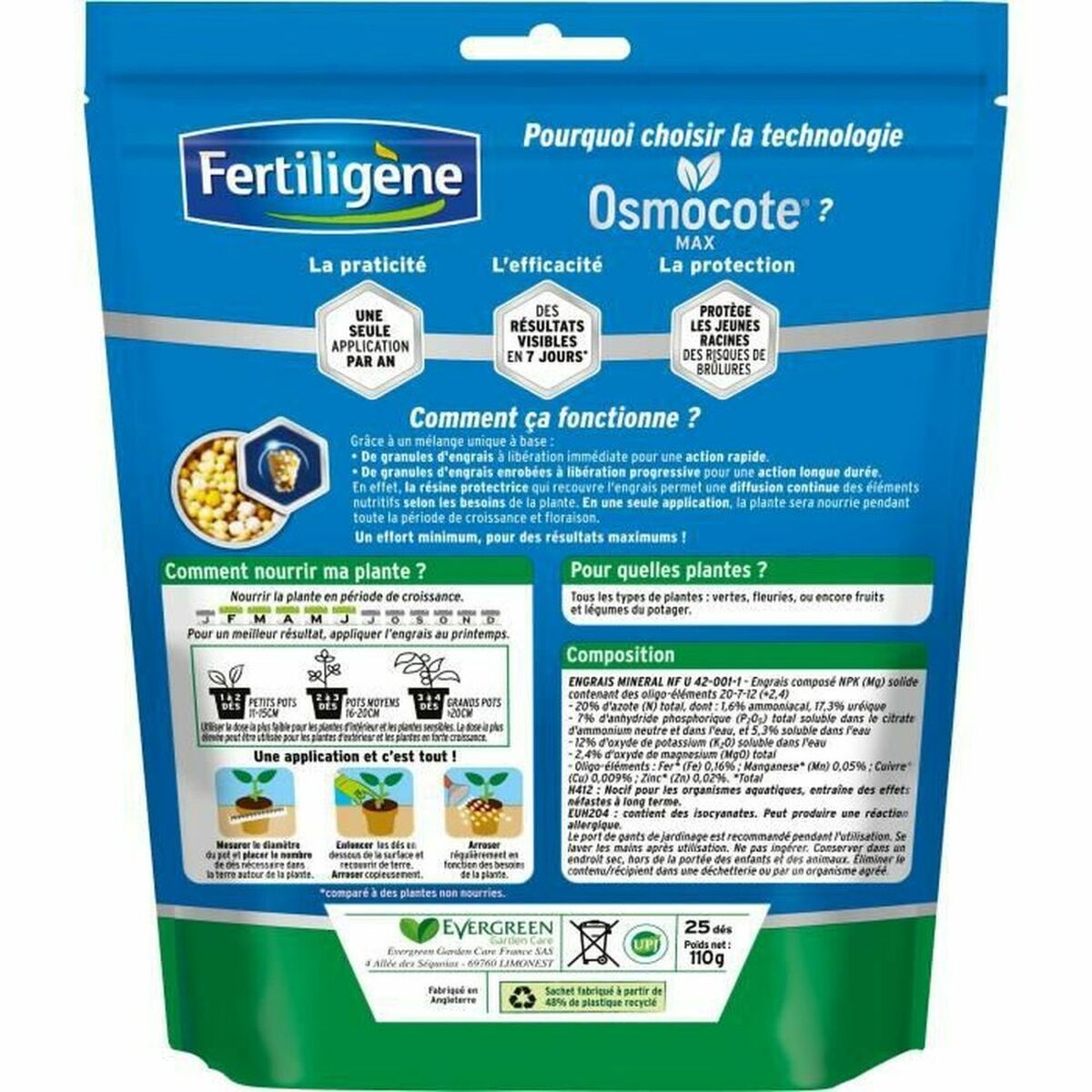 Plant fertiliser FertiligÃ¨ne