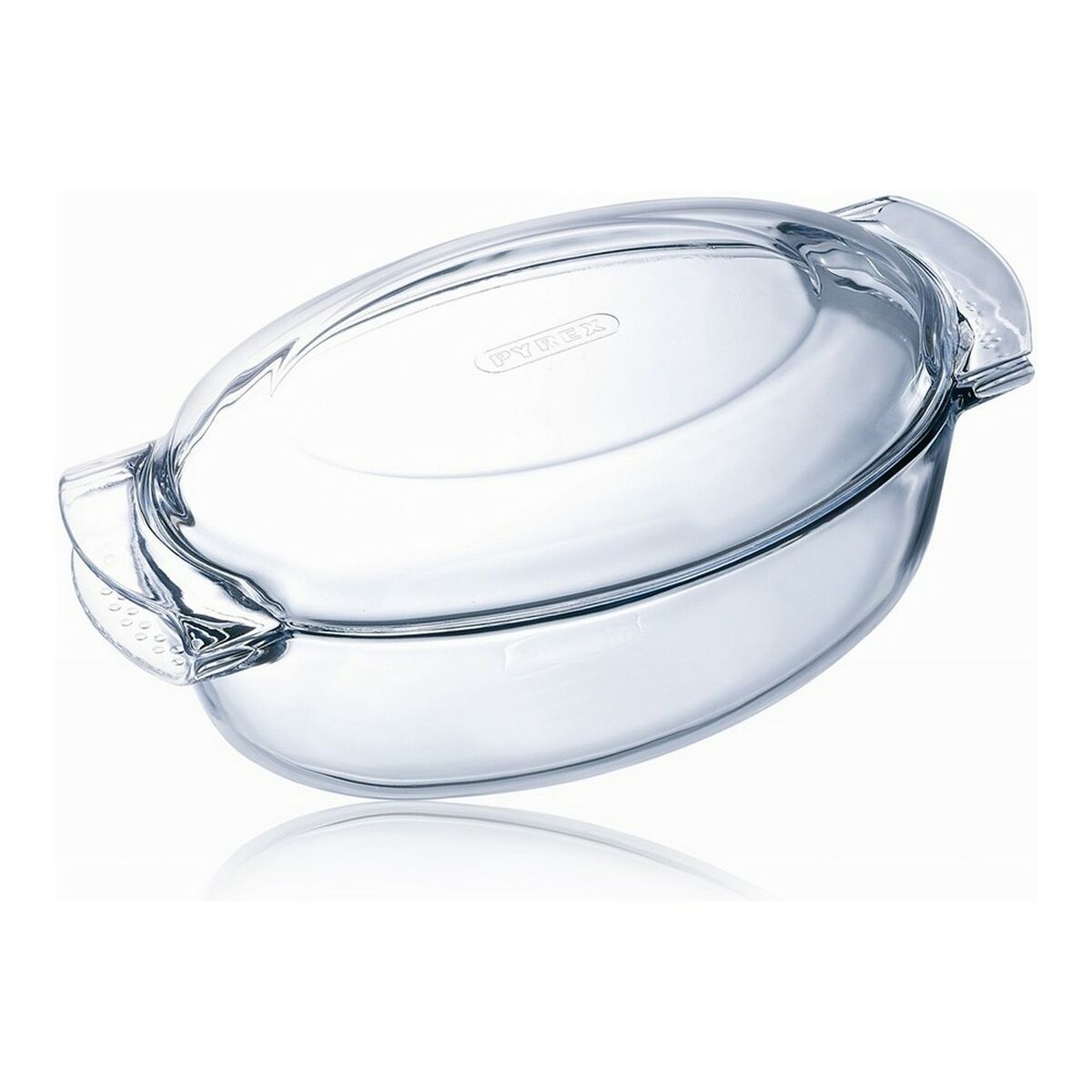 Oven Dish Pyrex 1040712 White Transparent Tempered Glass 6 L 4,5 g 4,5 L Oven Dish Pyrex 1040712 White Transparent Tempered Glass 6 L 4,5 g 4,5 L