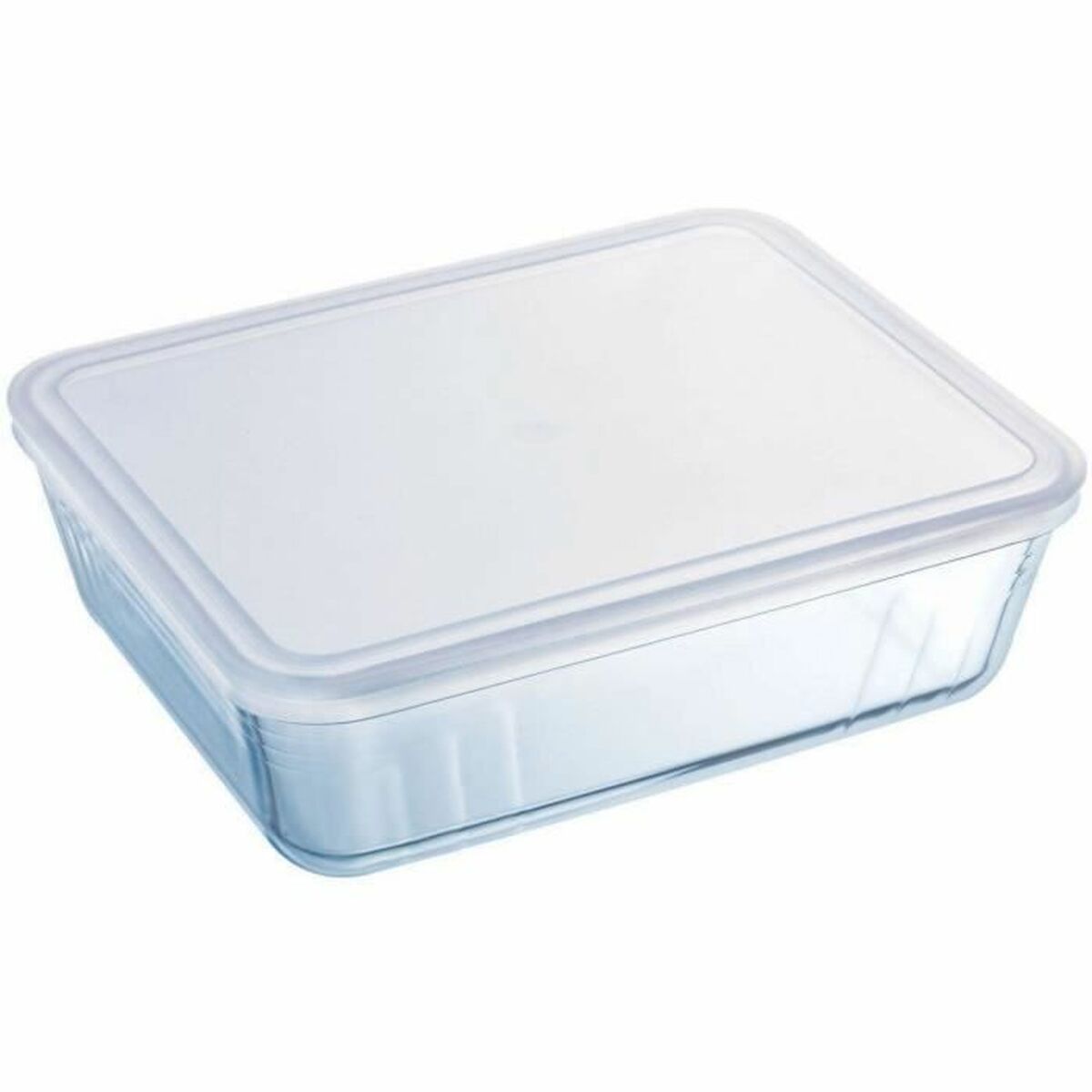 Food Preservation Container Pyrex White Transparent Rectangular 1,5 L Food Preservation Container Pyrex White Transparent Rectangular 1,5 L