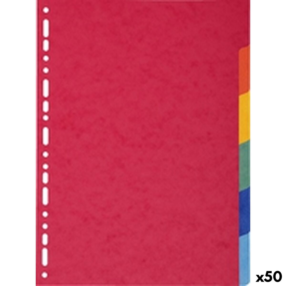 Seperators Exacompta NATURE FUTURE Multicolour A4 (50 Units)