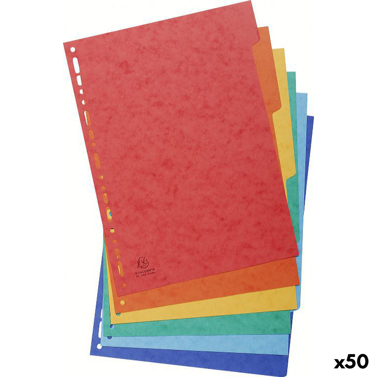 Seperators Exacompta NATURE FUTURE Multicolour A4 (50 Units) Seperators Exacompta NATURE FUTURE Multicolour A4 (50 Units)