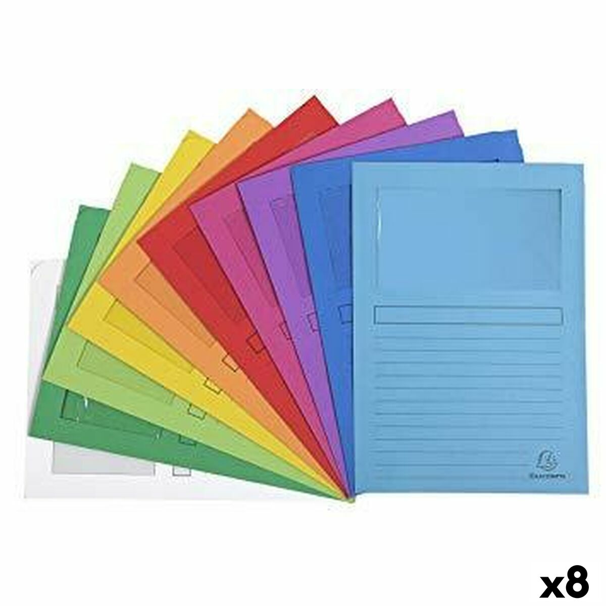 Set of Subfolders Exacompta FOREVER A4 50 Pieces (8 Units) Set of Subfolders Exacompta FOREVER A4 50 Pieces (8 Units)