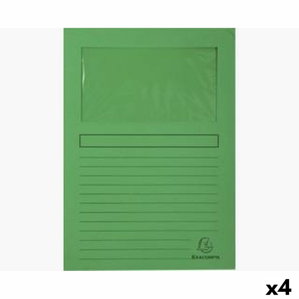 Set of Subfolders Exacompta A4 100 Pieces (4 Units) Set of Subfolders Exacompta A4 100 Pieces (4 Units)