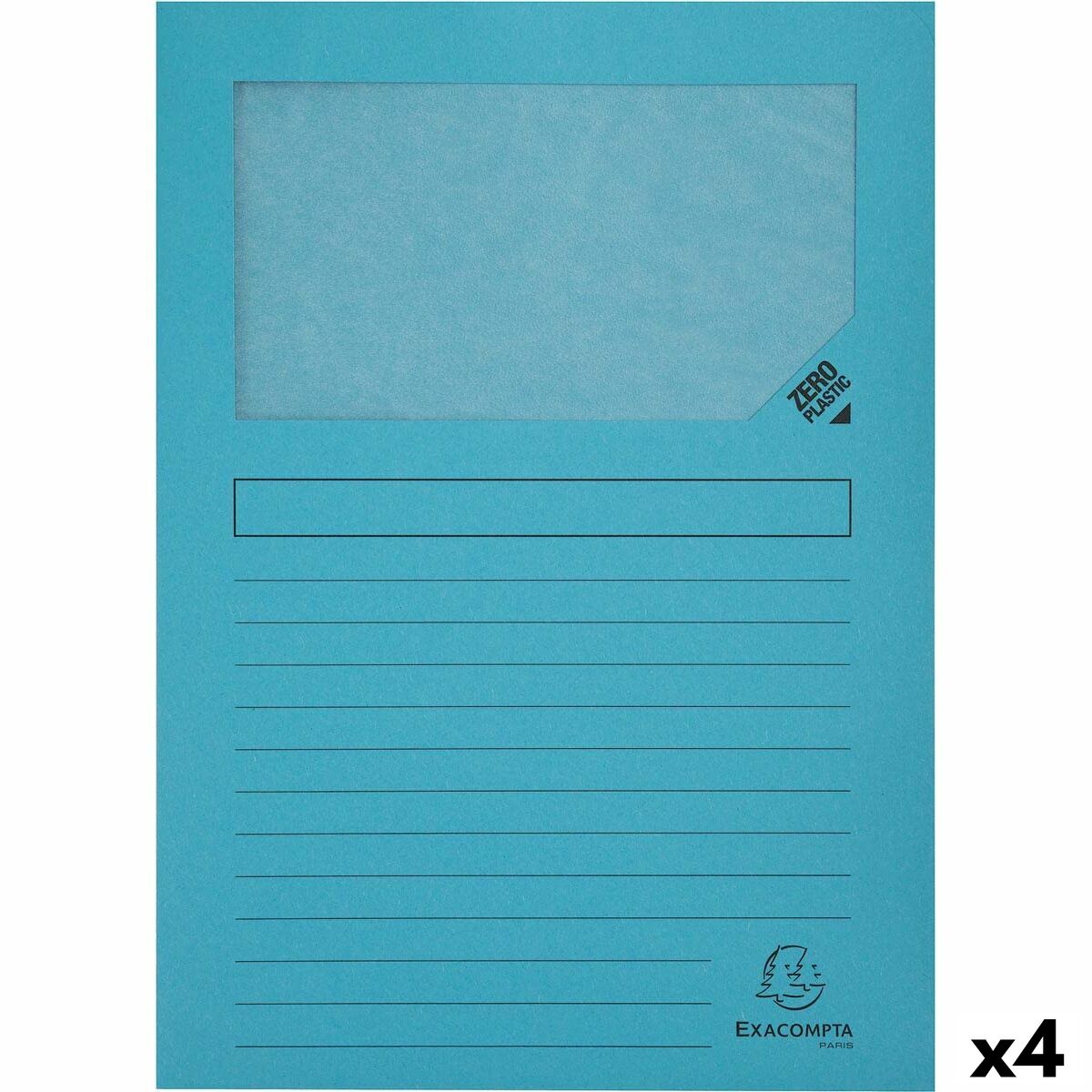 Subfolder Exacompta Forever Light Blue A4 100 Pieces (4 Units) Subfolder Exacompta Forever Light Blue A4 100 Pieces (4 Units)